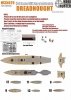 Wood Hunter W35029 Wood deck HMS Dreadnought for Zvezda 1/350
